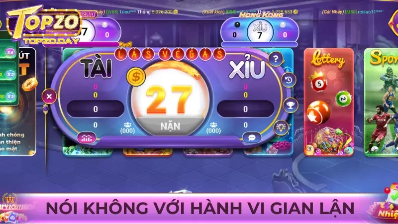 Về chúng tôi 3 Nói không với hành vi gian lận