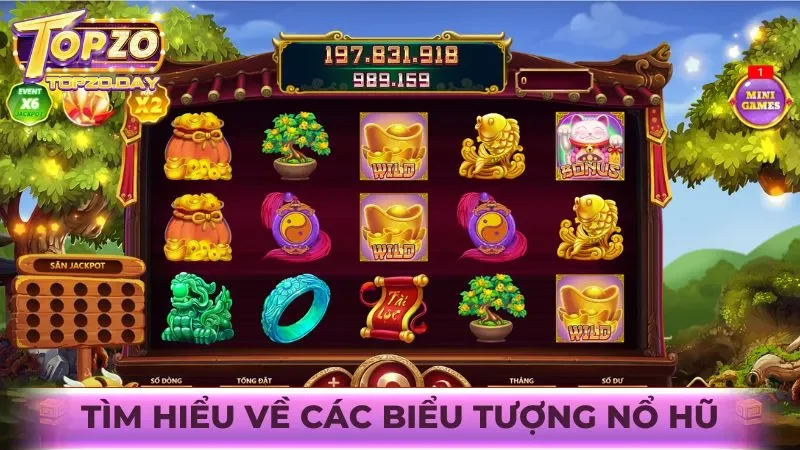 Tìm hiểu về các biểu tượng nổ hũ trong slot Thần Tài