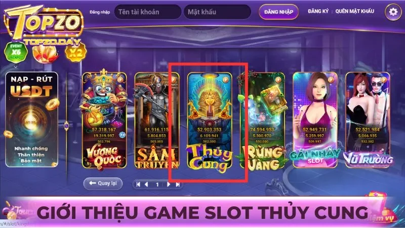Tổng quan về game đổi thưởng nổ hũ Thủy Cung